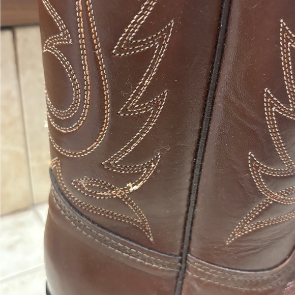 Like NEW Women's Western Cowboy Leather ACME boots - sz 6 - Picture 3 of 10